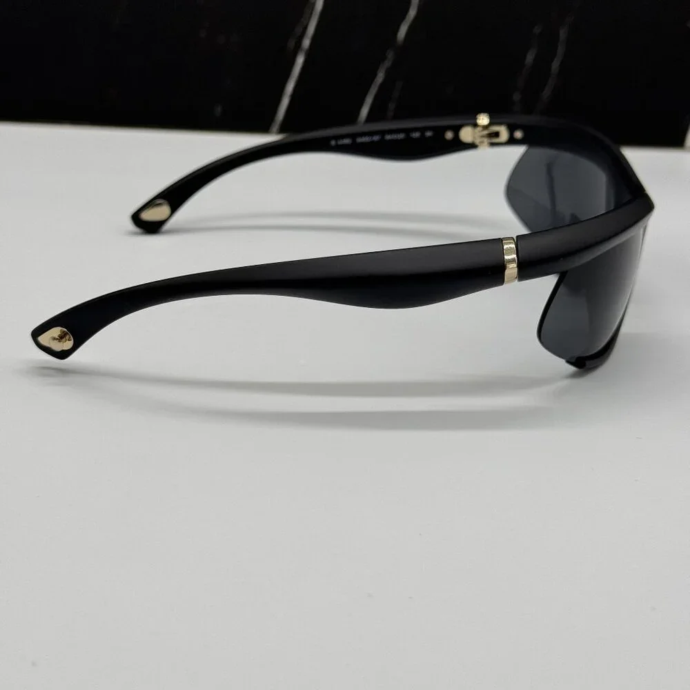 NEW BURBERRY BE4462 345287 SUNGLASSES BLACK UNISEX BE4462 3452/87 FABRIC CHAIN